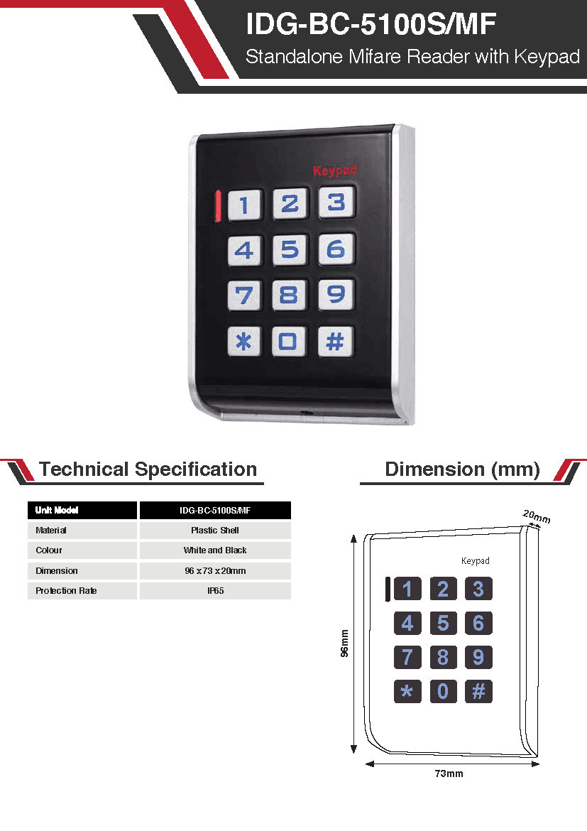 IDG-BC-5100S/MF-KIT
