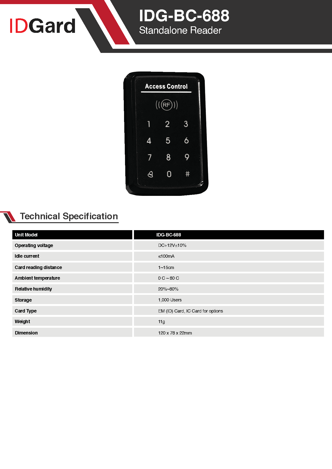 IDG-BC-688-KIT