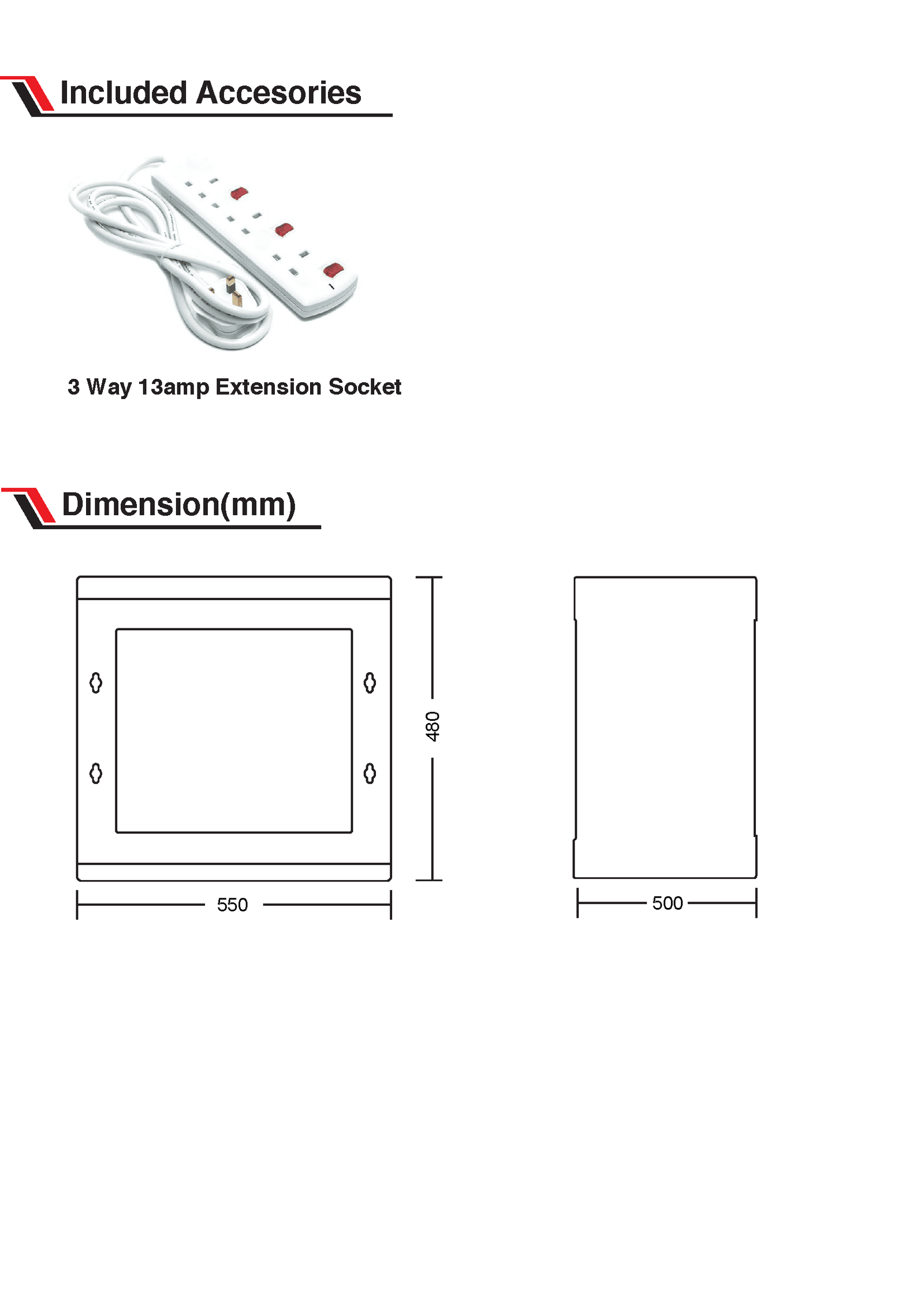 RACK-4U-W-ECO-500