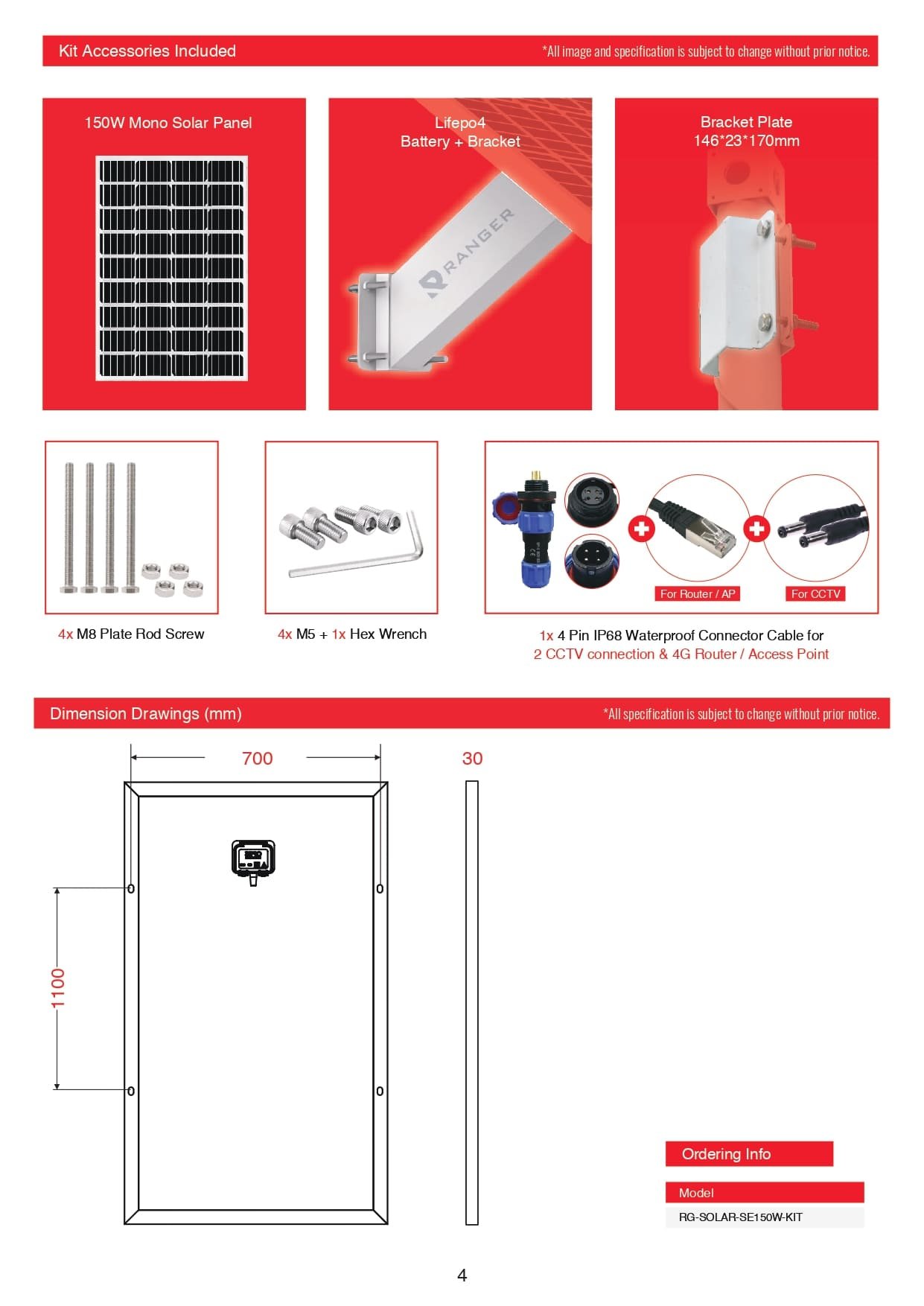 RG-SOLAR-SE150W-KIT