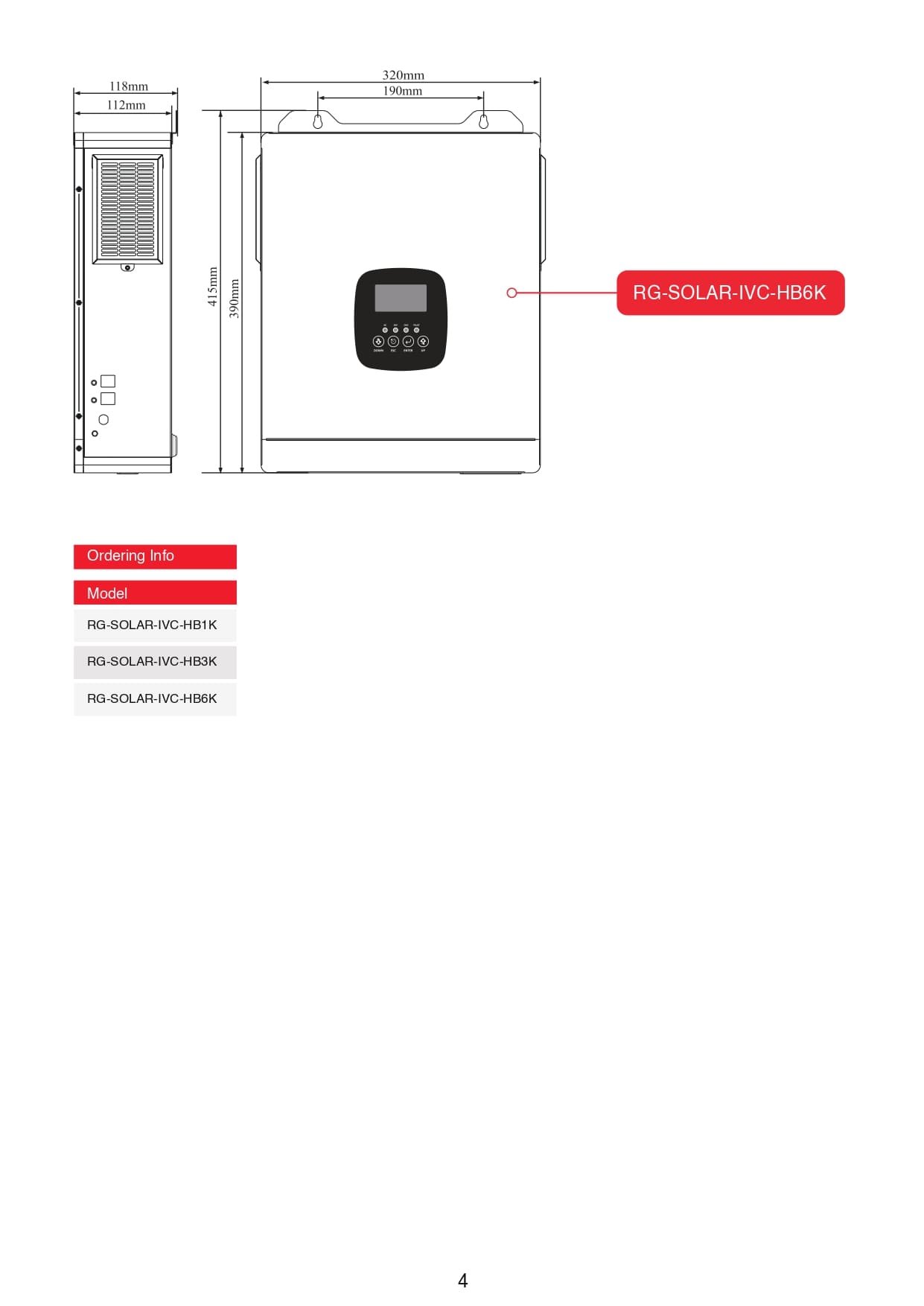 RG-SOLAR-IVC-HB3K-SERIES