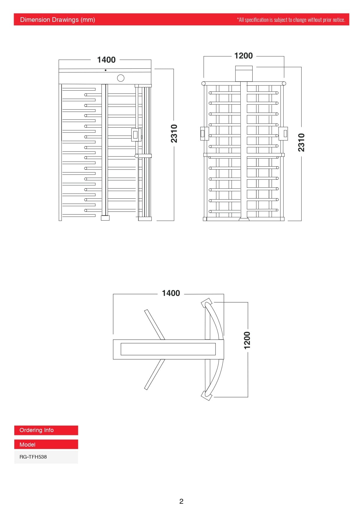 RG-TFH538 Series