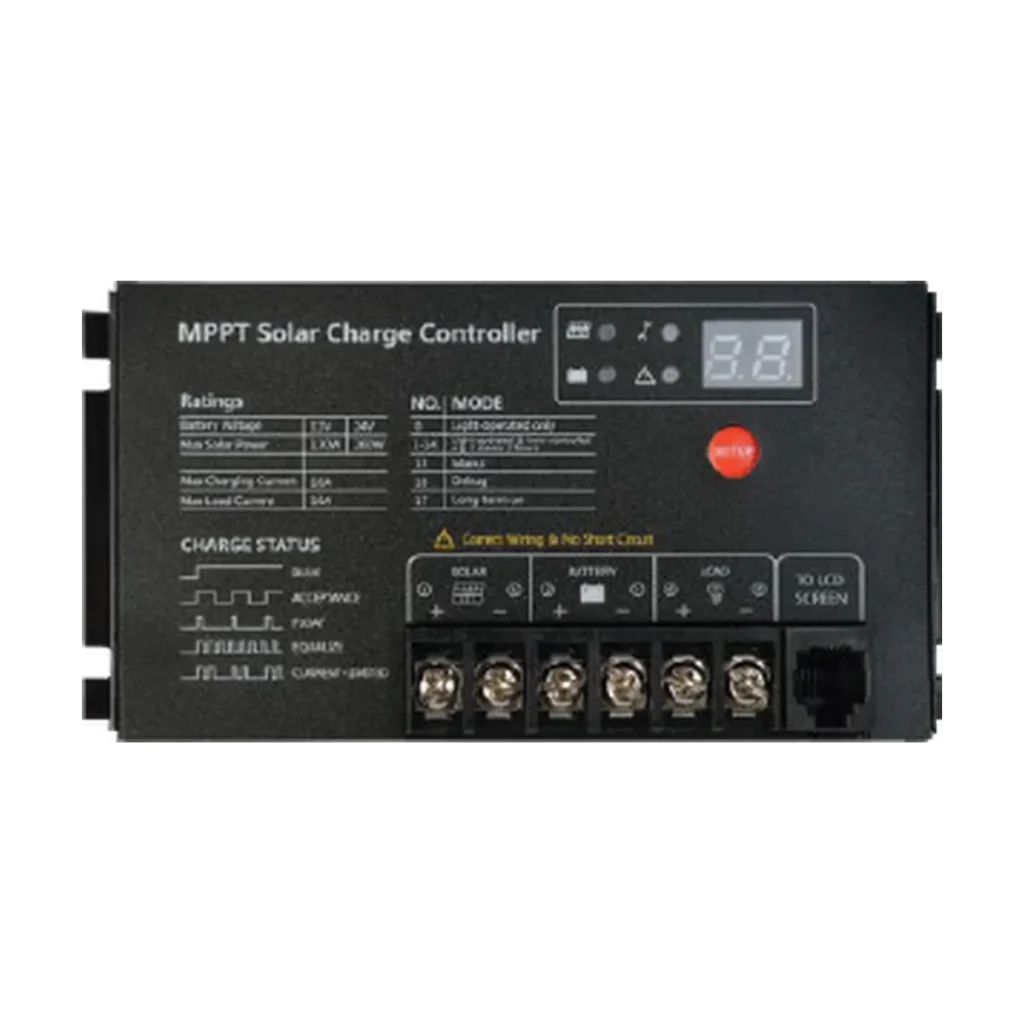 RG-SOLAR-MPPT-2410-10A MPPT Charge Solar Controller – Ranger Automation Malaysia
